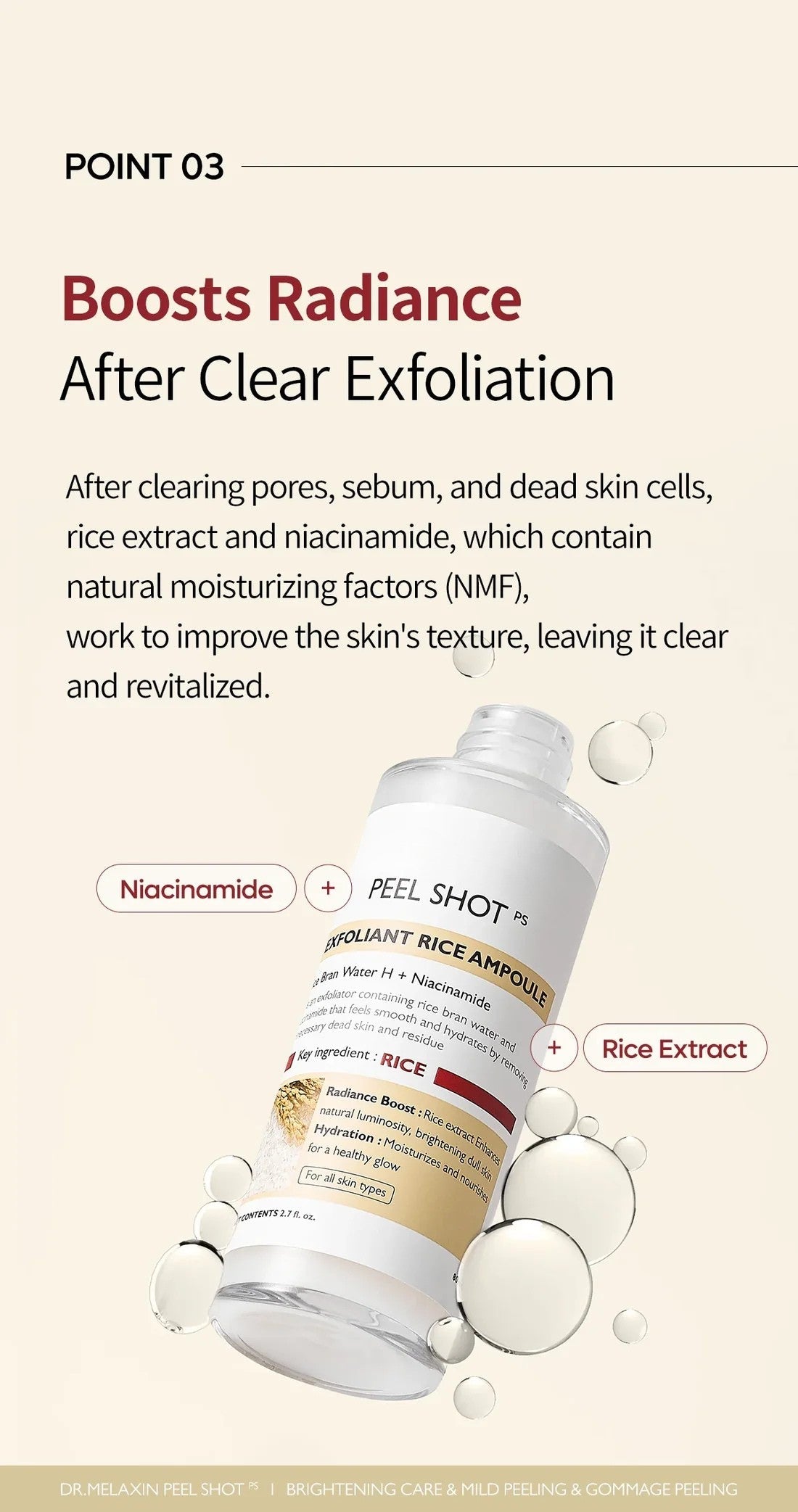 Peel Shot Glow | Duo Rice Ampoule