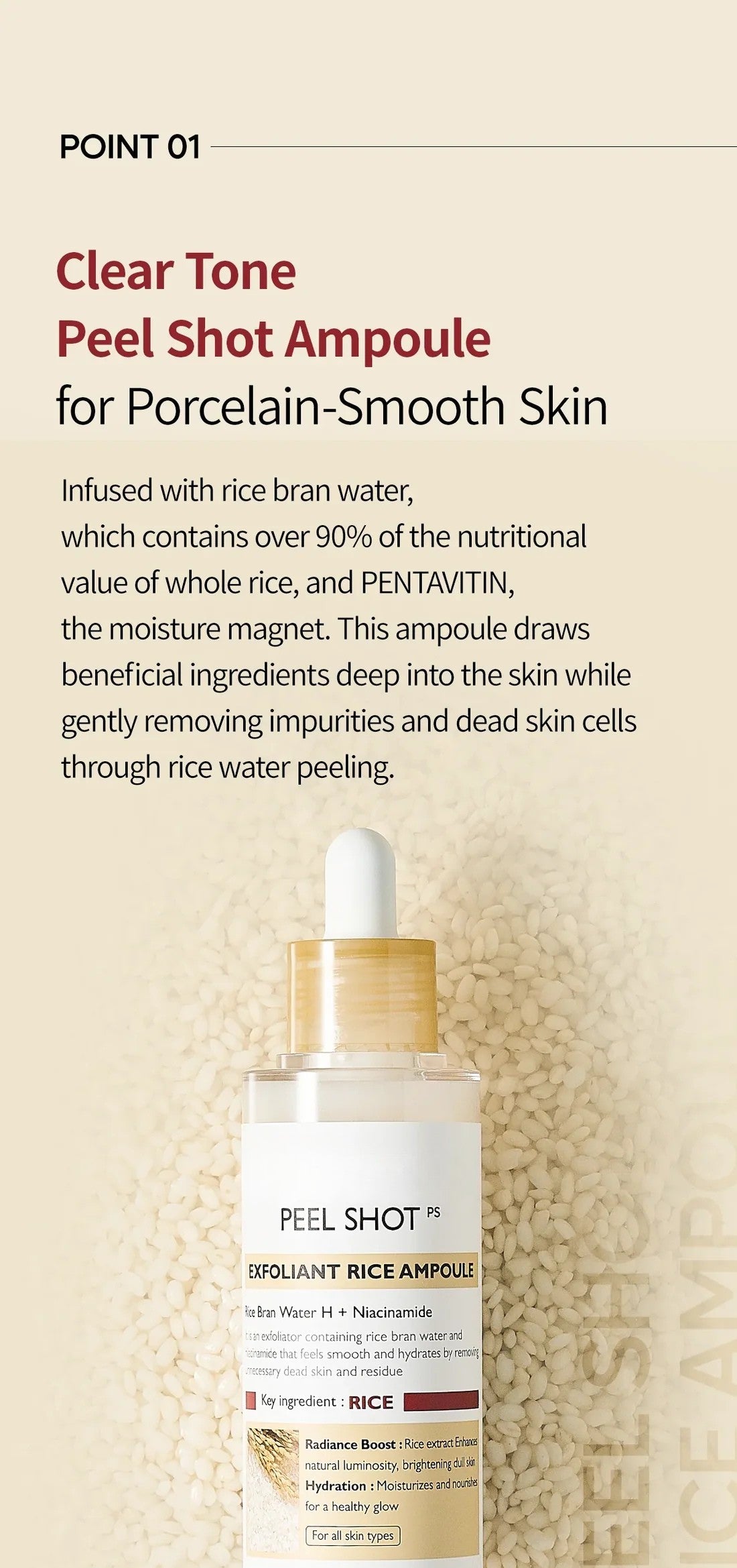 Peel Shot Glow | Duo Rice Ampoule