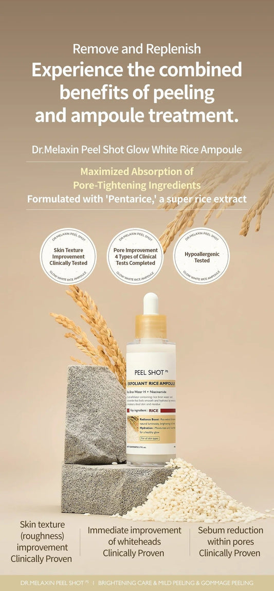 Peel Shot Glow | Duo Rice Ampoule