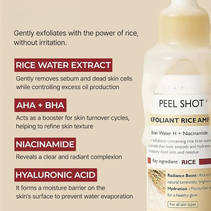 Peel Shot Glow | Duo Rice Ampoule